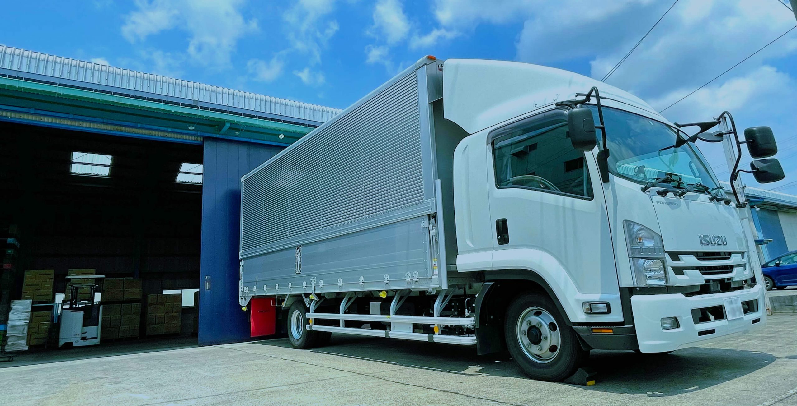 会社案内のタイトル背景画像